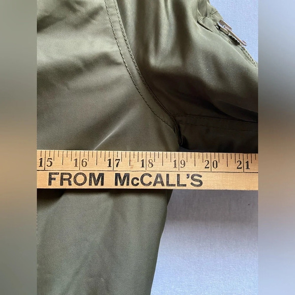 Topshop bomber moto zip up jacket Sz S - Picture 10 of 10